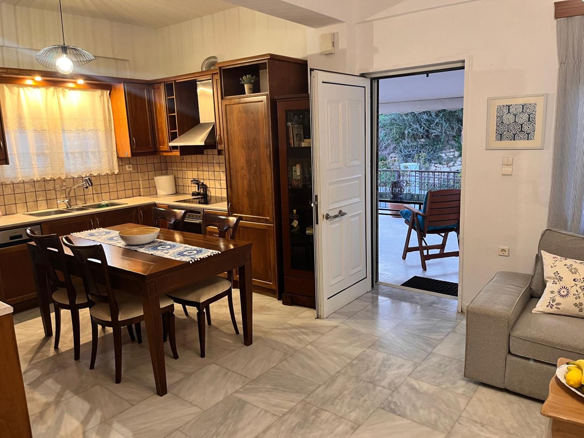 Achilleas Deluxe Αpartment -Pet Friendly-Parking-Mountain View Villa Kotsiana Bagian luar foto
