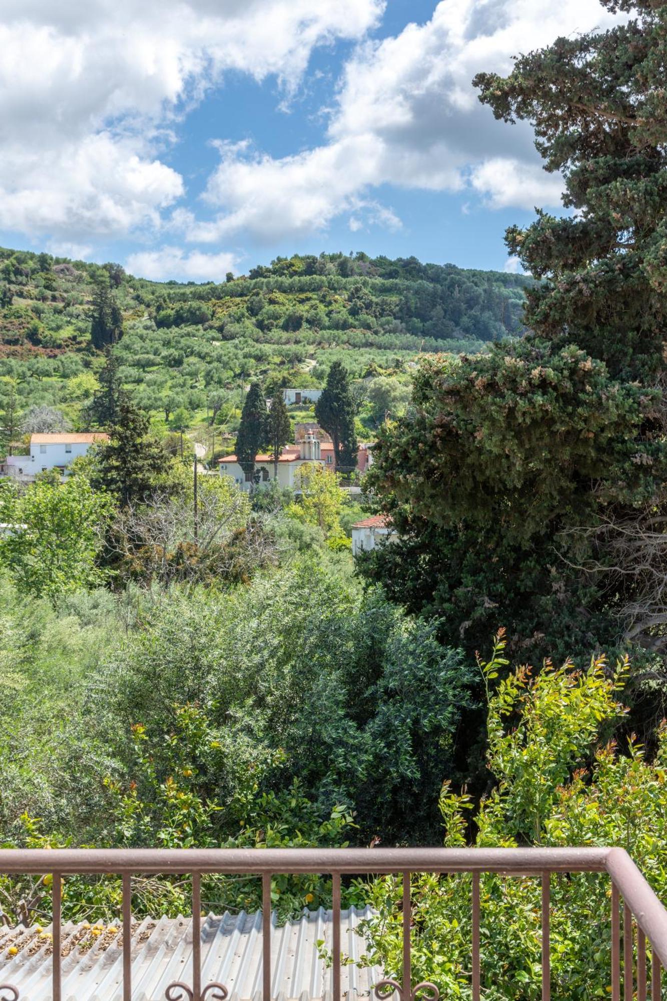 Achilleas Deluxe Αpartment -Pet Friendly-Parking-Mountain View Villa Kotsiana Bagian luar foto