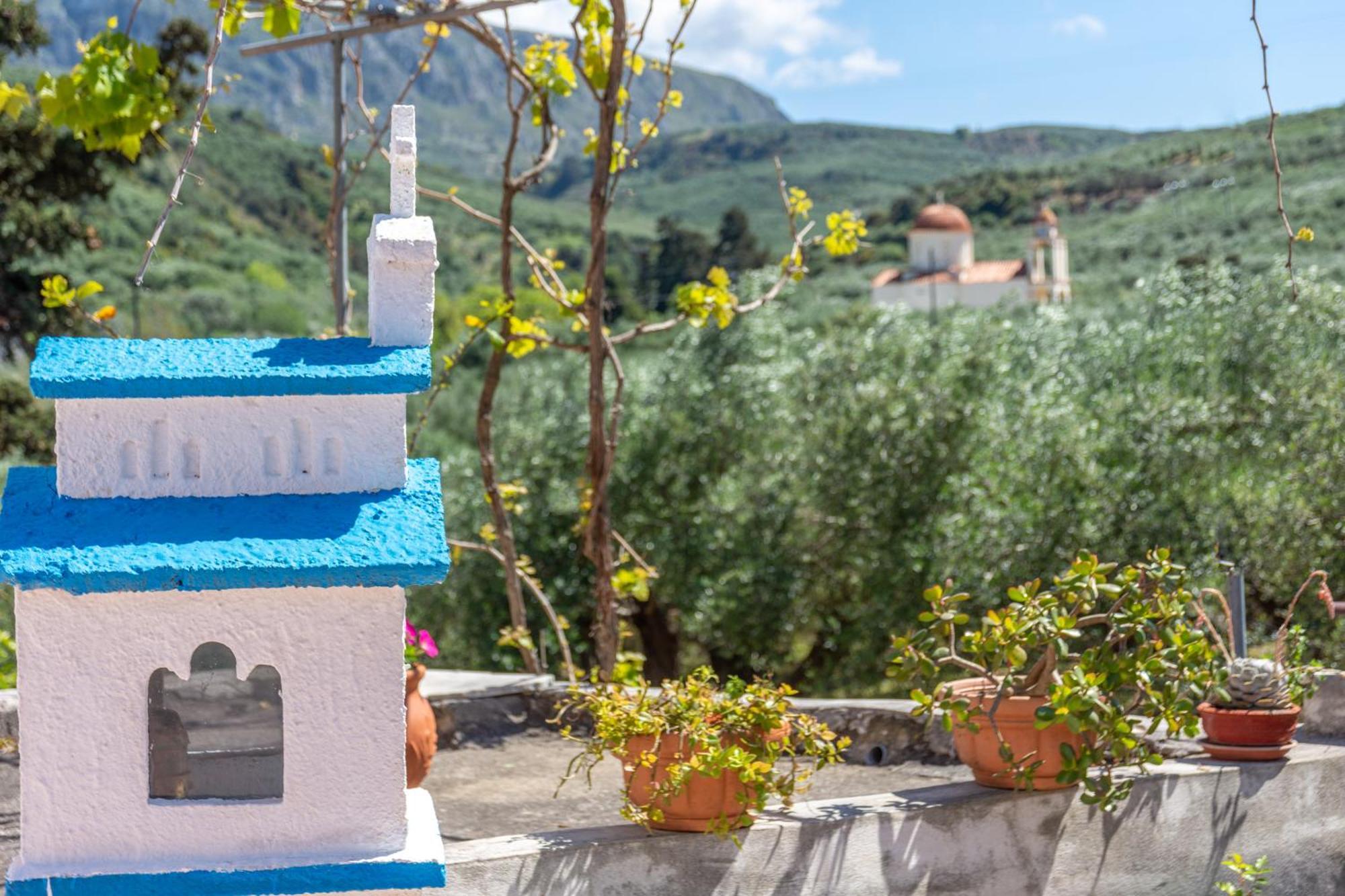 Achilleas Deluxe Αpartment -Pet Friendly-Parking-Mountain View Villa Kotsiana Bagian luar foto