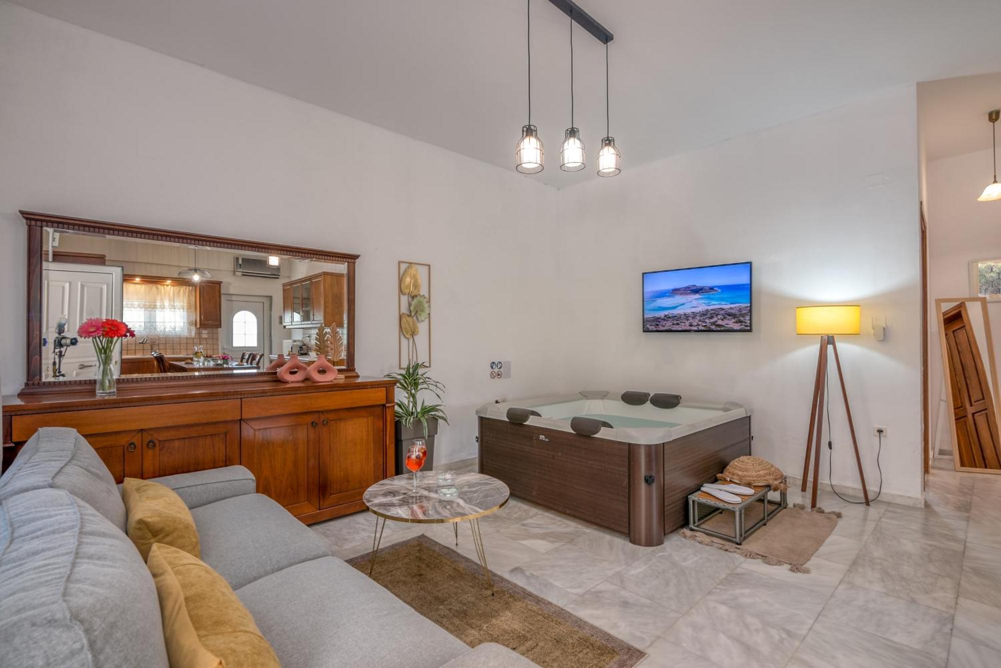 Achilleas Deluxe Αpartment -Pet Friendly-Parking-Mountain View Villa Kotsiana Bagian luar foto