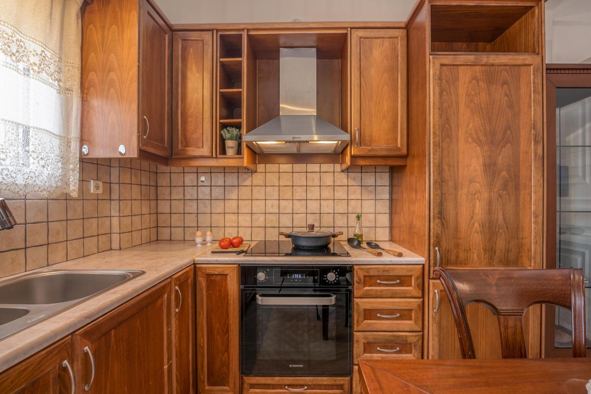 Achilleas Deluxe Αpartment -Pet Friendly-Parking-Mountain View Villa Kotsiana Bagian luar foto